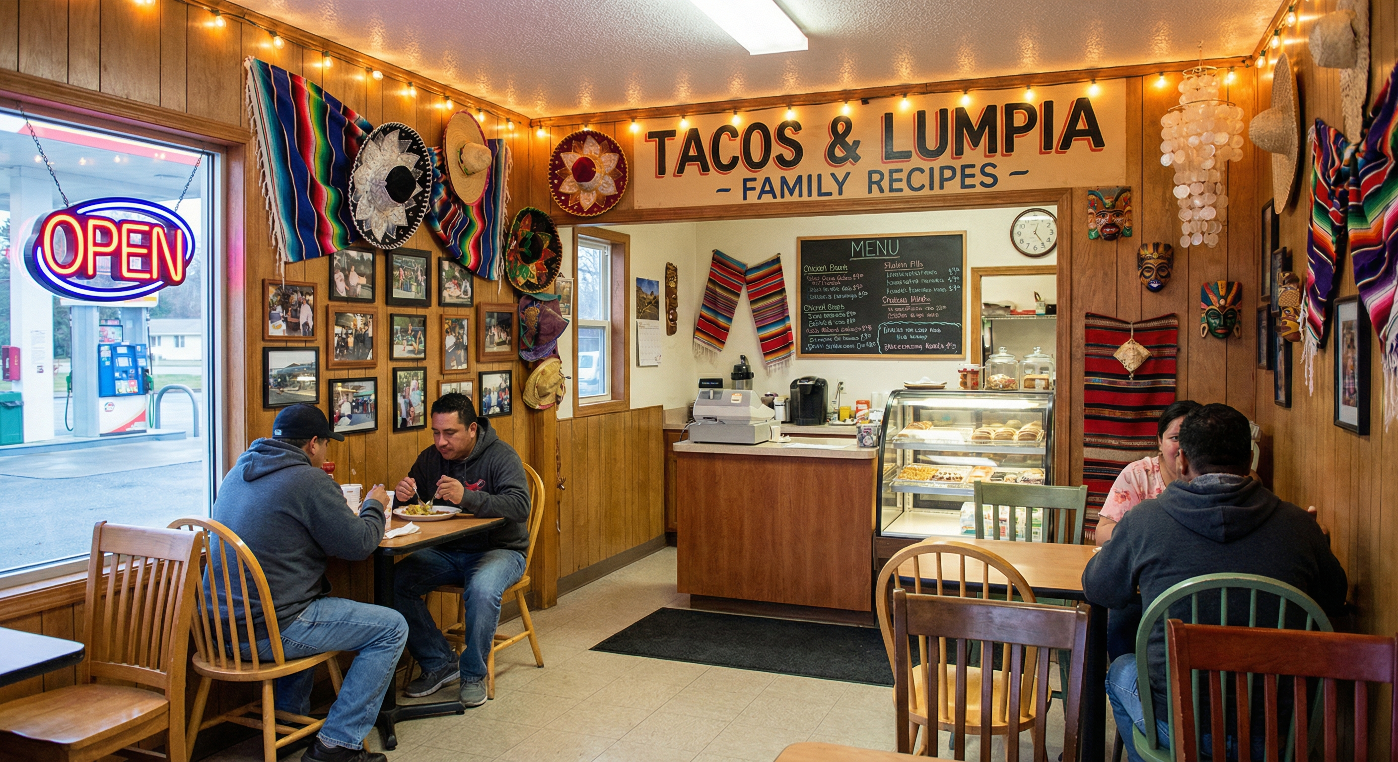 Inside Russ Fam Kitchen